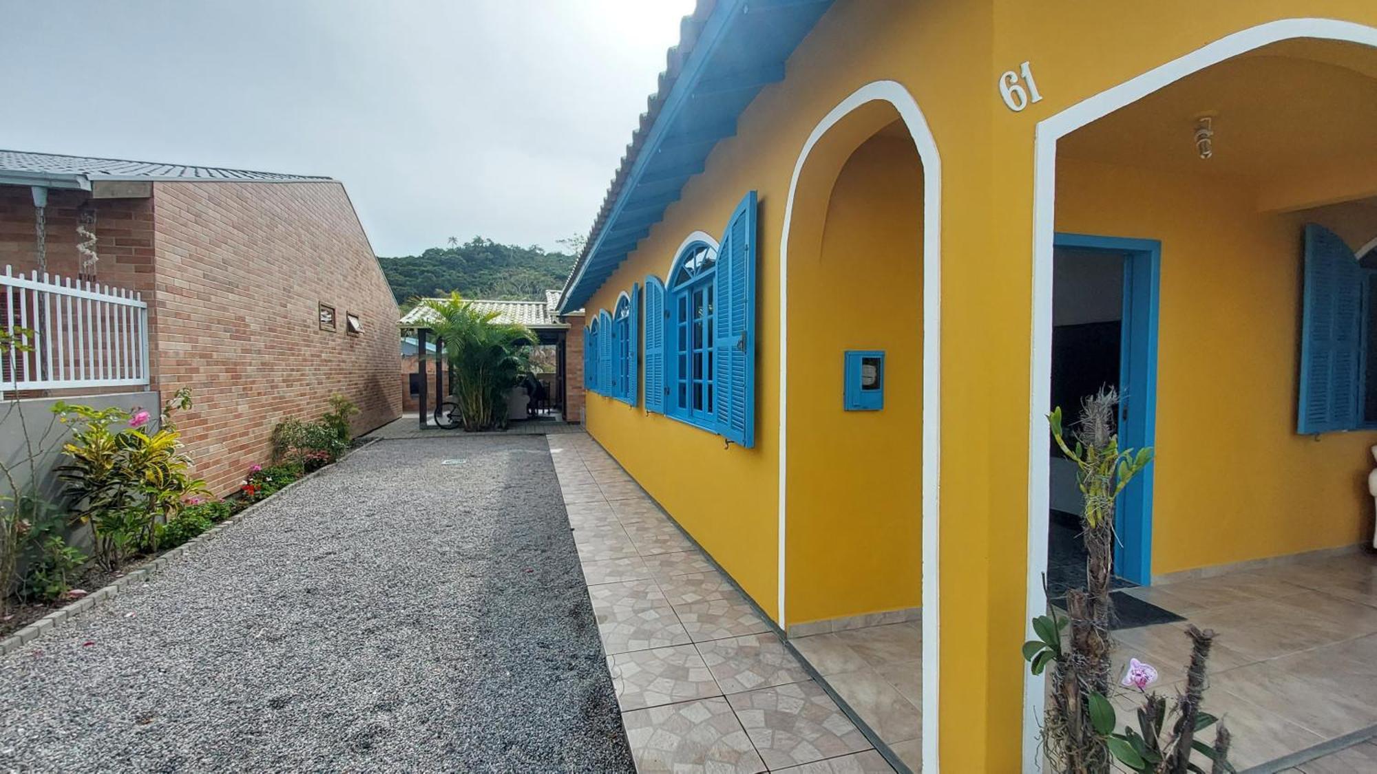 Casa 300M Da Praia Com Lindo Jardim! Florianopolis Luaran gambar